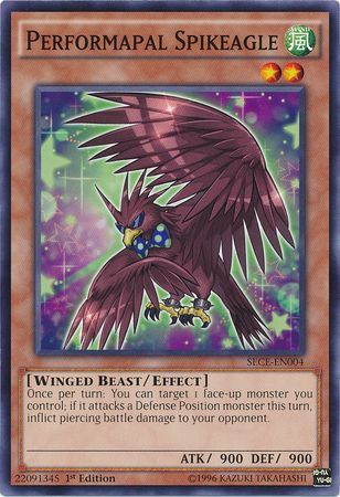 Performapal Spikeagle SECE EN004 Common 1st Edition Secrets of Eternity SECE 1st Edition Singles Performapal Spikeagle SECE EN004 Common 1st Edition Secrets of Eternity SECE 1st Edition Singles