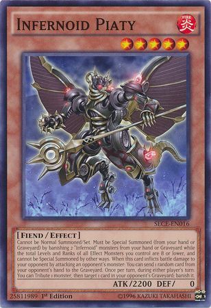 Infernoid Piaty SECE EN016 Common 1st Edition Infernoid Piaty SECE EN016 Common 1st Edition