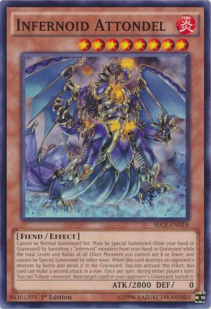Infernoid Attondel SECE EN018 Common 1st Edition Infernoid Attondel SECE EN018 Common 1st Edition