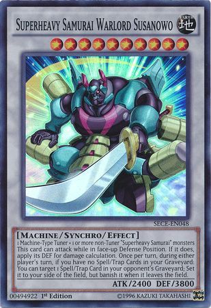 Superheavy Samurai Warlord Susanowo SECE EN048 Super Rare 1st Edition Secrets of Eternity SECE 1st Edition Singles Superheavy Samurai Warlord Susanowo SECE EN048 Super Rare 1st Edition Secrets of Eternity SECE 1st Edition Singles