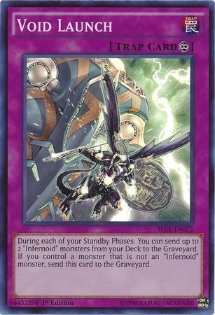 Void Launch SECE EN072 Super Rare 1st Edition Void Launch SECE EN072 Super Rare 1st Edition
