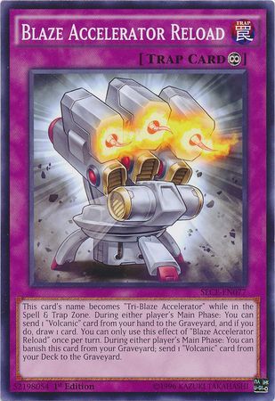 Blaze Accelerator Reload SECE EN077 Common 1st Edition Blaze Accelerator Reload SECE EN077 Common 1st Edition