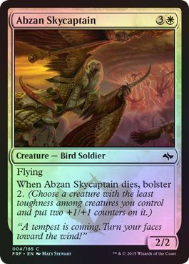 Abzan Skycaptain 004 185 Foil Fate Reforged Foil Singles Abzan Skycaptain 004 185 Foil Fate Reforged Foil Singles