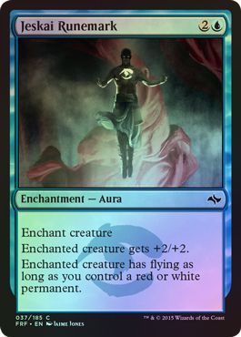 Jeskai Runemark 037 185 Foil Fate Reforged Foil Singles Jeskai Runemark 037 185 Foil Fate Reforged Foil Singles