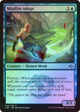 Mistfire Adept 042 185 Foil Fate Reforged Foil Singles Mistfire Adept 042 185 Foil Fate Reforged Foil Singles