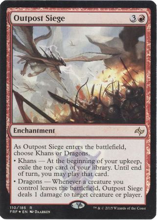 Outpost Siege 110 185 Foil Fate Reforged Foil Singles Outpost Siege 110 185 Foil Fate Reforged Foil Singles