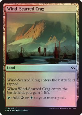 Wind Scarred Crag 175 185 Foil Wind Scarred Crag 175 185 Foil