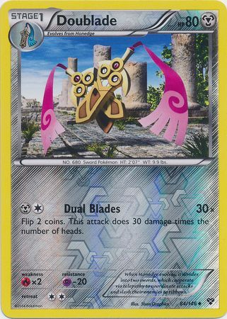 Reverse Foil Near Mint League Promo Pokemon Card Doublade