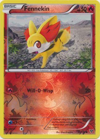 Fennekin 24 146 Common Reverse Holo XY Base Set Reverse Holo Singles Fennekin 24 146 Common Reverse Holo XY Base Set Reverse Holo Singles