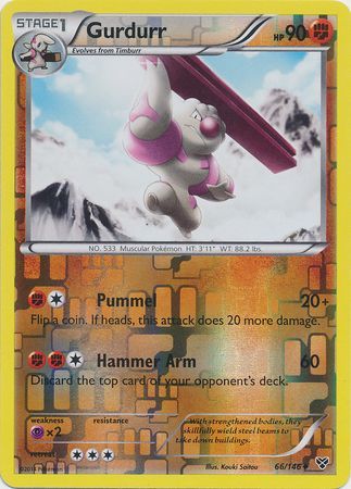 Gurdurr 66 146 Uncommon Reverse Holo Gurdurr 66 146 Uncommon Reverse Holo