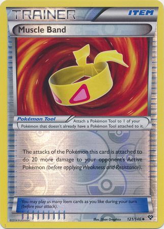 Muscle Band 121 146 Uncommon Reverse Holo Muscle Band 121 146 Uncommon Reverse Holo
