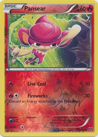 Pansear 22 146 Common Reverse Holo XY Base Set Reverse Holo Singles Pansear 22 146 Common Reverse Holo XY Base Set Reverse Holo Singles
