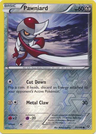 Pawniard 81 146 Common Reverse Holo XY Base Set Reverse Holo Singles Pawniard 81 146 Common Reverse Holo XY Base Set Reverse Holo Singles