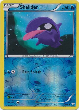 Shellder 31 146 Common Reverse Holo XY Base Set Reverse Holo Singles Shellder 31 146 Common Reverse Holo XY Base Set Reverse Holo Singles