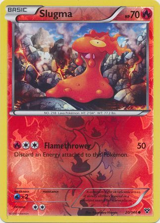 Slugma 20 146 Common Reverse Holo Slugma 20 146 Common Reverse Holo