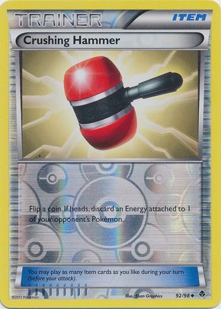 Crushing Hammer 92 98 Uncommon Reverse Holo Black White 2 Emerging Powers Reverse Holo Singles Crushing Hammer 92 98 Uncommon Reverse Holo Black White 2 Emerging Powers Reverse Holo Singles