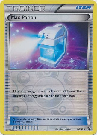 Max Potion 94 98 Uncommon Reverse Holo Max Potion 94 98 Uncommon Reverse Holo