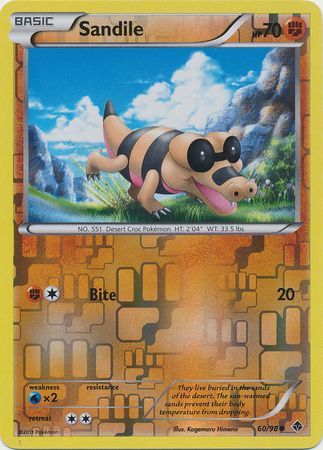 Sandile 60 98 Common Reverse Holo Sandile 60 98 Common Reverse Holo