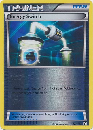 Energy Switch 94 114 Uncommon Reverse Holo Black White 1 Base Set Reverse Holo Singles Energy Switch 94 114 Uncommon Reverse Holo Black White 1 Base Set Reverse Holo Singles