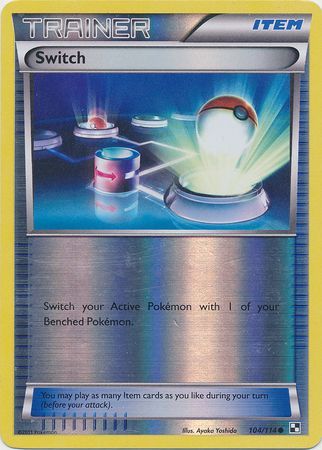 Switch 104 114 Common Reverse Holo Switch 104 114 Common Reverse Holo