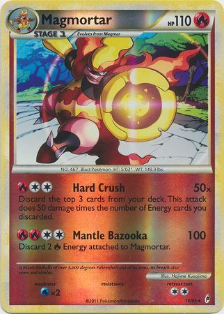 Magmortar 16 95 Holo Rare Reverse Holo Call of Legends Reverse Holo Singles Magmortar 16 95 Holo Rare Reverse Holo Call of Legends Reverse Holo Singles