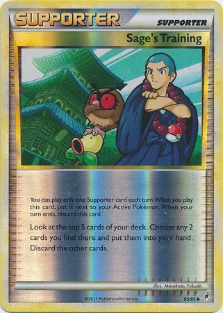 Sage s Training 85 95 Uncommon Reverse Holo Sage s Training 85 95 Uncommon Reverse Holo