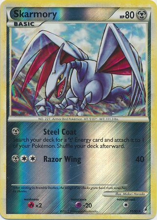 Skarmory 31 95 Rare Reverse Holo Skarmory 31 95 Rare Reverse Holo