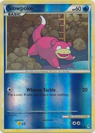 Slowpoke 70 95 Common Reverse Holo Slowpoke 70 95 Common Reverse Holo