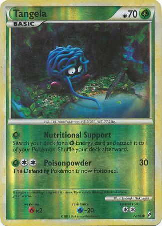 Tangela 72 95 Common Reverse Holo Call of Legends Reverse Holo Singles Tangela 72 95 Common Reverse Holo Call of Legends Reverse Holo Singles