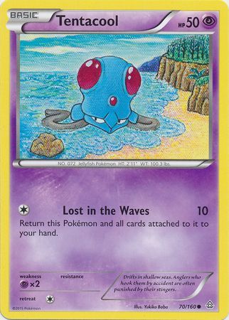 Tentacool 70 160 Common XY Primal Clash Singles Tentacool 70 160 Common XY Primal Clash Singles