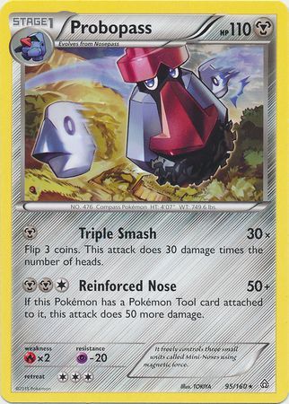 Probopass 95 160 Rare XY Primal Clash Singles Probopass 95 160 Rare XY Primal Clash Singles