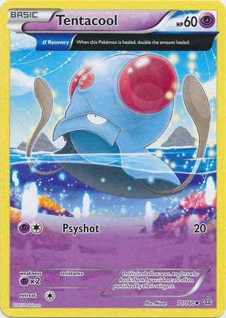 Tentacool 71 160 Uncommon XY Primal Clash Singles Tentacool 71 160 Uncommon XY Primal Clash Singles