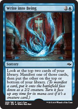 Write into Being Ugin s Fate Alternate Art Promo Magic The Gathering Promo Cards Write into Being Ugin s Fate Alternate Art Promo Magic The Gathering Promo Cards