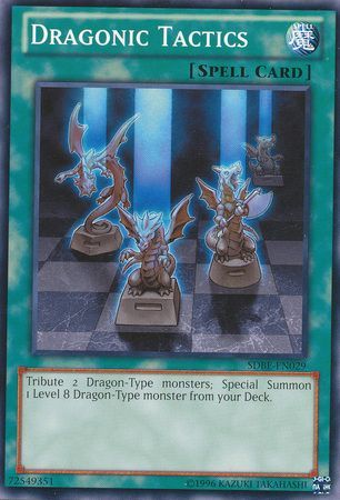 Dragonic Tactics SDBE EN029 Common Unlimited Saga of Blue Eyes White Dragon Unlimited Singles Dragonic Tactics SDBE EN029 Common Unlimited Saga of Blue Eyes White Dragon Unlimited Singles