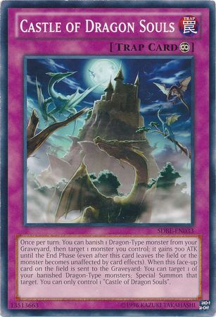 Castle of Dragon Souls SDBE EN033 Common Unlimited Saga of Blue Eyes White Dragon Unlimited Singles Castle of Dragon Souls SDBE EN033 Common Unlimited Saga of Blue Eyes White Dragon Unlimited Singles