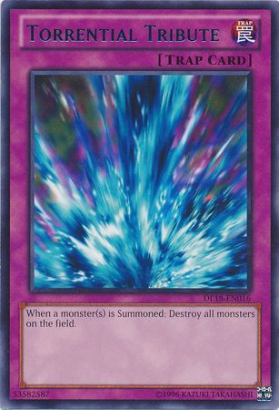 Torrential Tribute DL18 EN016 Rare Yu Gi Oh Promo Cards Torrential Tribute DL18 EN016 Rare Yu Gi Oh Promo Cards