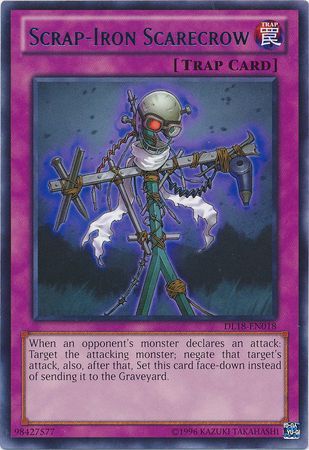 Scrap Iron Scarecrow DL18 EN018 Rare Yu Gi Oh Promo Cards Scrap Iron Scarecrow DL18 EN018 Rare Yu Gi Oh Promo Cards