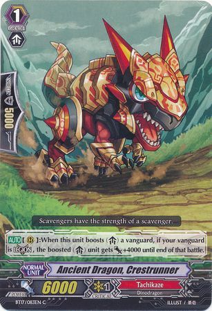Ancient Dragon Crestrunner BT17 083EN Common C Ancient Dragon Crestrunner BT17 083EN Common C