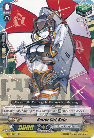 Raizer Girl Kate BT17 100EN Common C Raizer Girl Kate BT17 100EN Common C