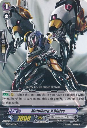 Metalborg X Blaise BT17 107EN Common C Vol 17 Blazing Perdition Ver E Singles Metalborg X Blaise BT17 107EN Common C Vol 17 Blazing Perdition Ver E Singles
