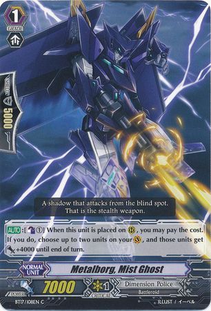 Metalborg Mist Ghost BT17 108EN Common C Metalborg Mist Ghost BT17 108EN Common C