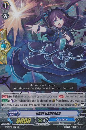 Reef Banshee BT17 024EN Double Rare RR Vol 17 Blazing Perdition Ver E Singles Reef Banshee BT17 024EN Double Rare RR Vol 17 Blazing Perdition Ver E Singles