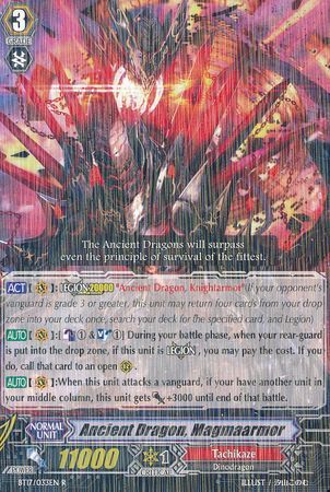 Ancient Dragon Magmaarmor BT17 033EN Rare R Vol 17 Blazing Perdition Ver E Singles Ancient Dragon Magmaarmor BT17 033EN Rare R Vol 17 Blazing Perdition Ver E Singles