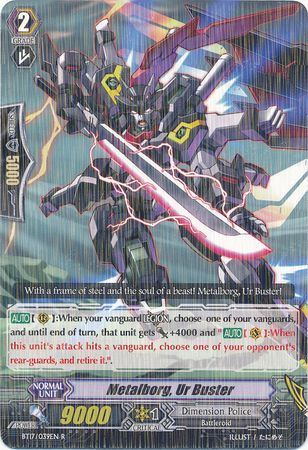 Metalborg Ur Buster BT17 039EN Rare R Metalborg Ur Buster BT17 039EN Rare R