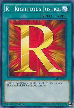 R Righteous Justice SDHS EN030 Common 1st Edition R Righteous Justice SDHS EN030 Common 1st Edition
