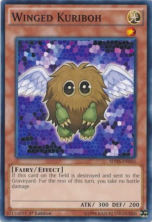 Winged Kuriboh SDHS EN016 Common 1st Edition Winged Kuriboh SDHS EN016 Common 1st Edition