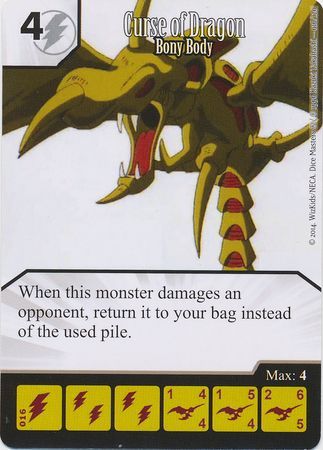 Curse of Dragon Bony Body 16 120 Common Yugioh Dice Masters Series One Singles Curse of Dragon Bony Body 16 120 Common Yugioh Dice Masters Series One Singles