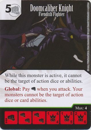 Doomcaliber Knight Fiendish Fighter 48 120 Uncommon Yugioh Dice Masters Series One Singles Doomcaliber Knight Fiendish Fighter 48 120 Uncommon Yugioh Dice Masters Series One Singles