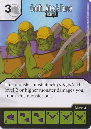 Goblin Attack Force Charge 22 120 Common Yugioh Dice Masters Series One Singles Goblin Attack Force Charge 22 120 Common Yugioh Dice Masters Series One Singles