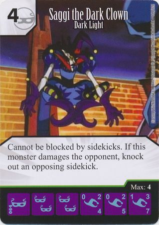 Saggi the Dark Clown Dark Light 64 120 Uncommon Saggi the Dark Clown Dark Light 64 120 Uncommon